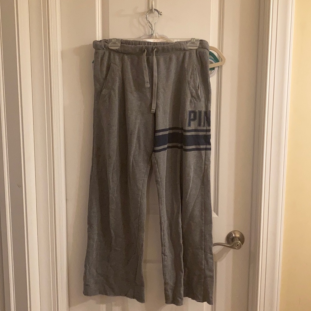 Grey sweatpants